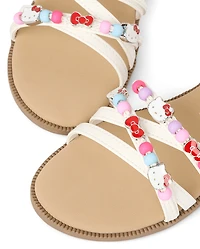 Girls Hello Kitty® Beaded Sandals