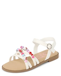 Girls Hello Kitty® Beaded Sandals