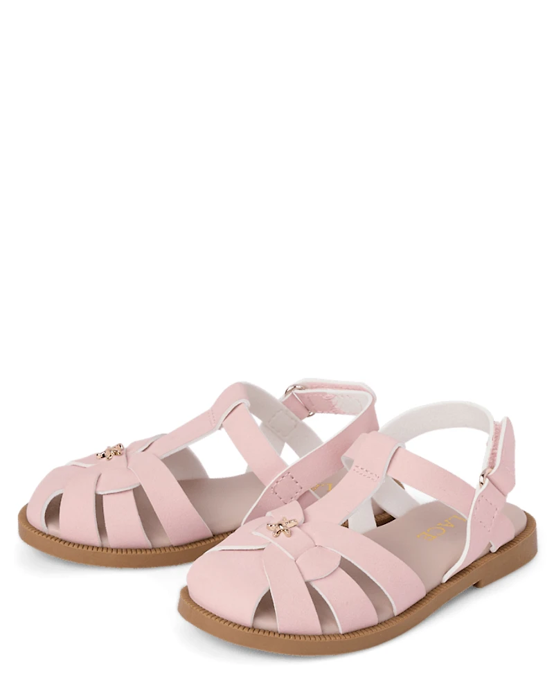 Toddler Girls Starfish Fisherman Sandals