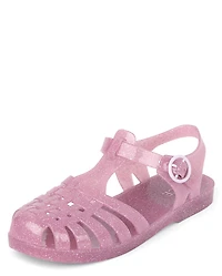 Girls Jelly Fisherman Sandals