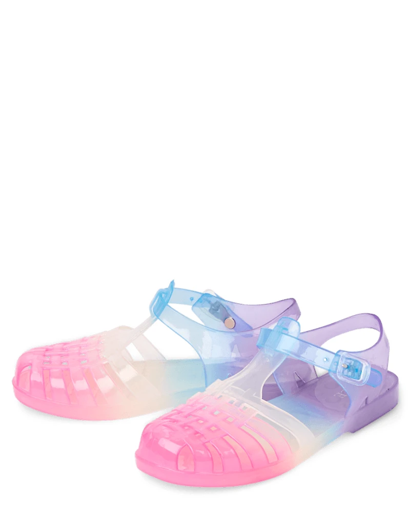 Girls Jelly Fisherman Sandals