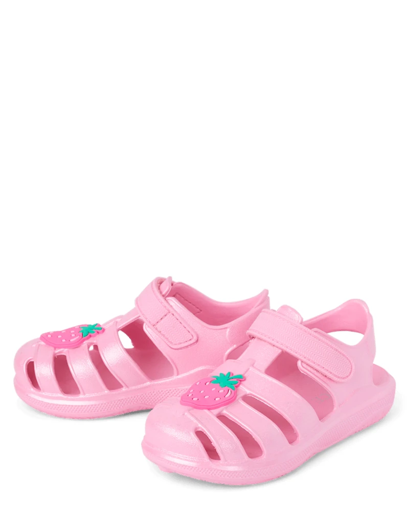Toddler Girls Strawberry Fisherman Sandals