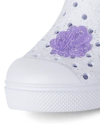 Toddler Girls Iridescent Coastal Perforated Water Sneakers