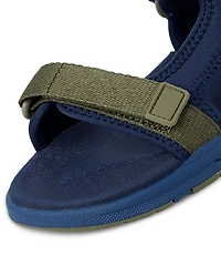 Boys Colorblock Webbed Sandals