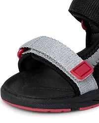 Toddler Boys Colorblock Webbed Sandals