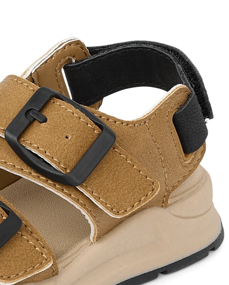 Toddler Boys Buckle Sandals
