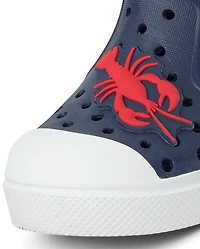 Toddler Boys Lobster Perforated Water Sneakers