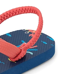 Toddler Boys Sea Creature Flip Flops
