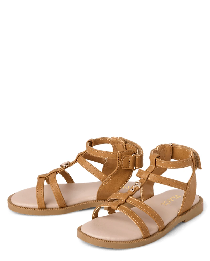 Toddler Girls Coastal Gladiator Sandals