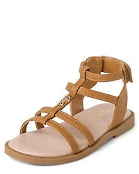 Toddler Girls Coastal Gladiator Sandals