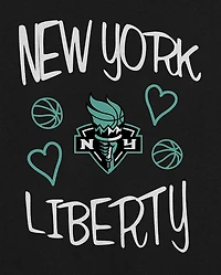 Baby And Toddler Girls WNBA New York Liberty Graphic Tee