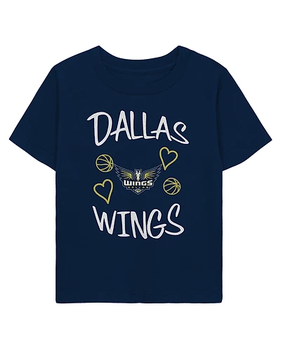 Baby And Toddler Girls WNBA Dallas Wings Graphic Tee