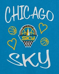 Baby And Toddler Girls WNBA Chicago Sky Graphic Tee
