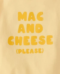 Baby And Toddler Mac Cheese Graphic Tee
