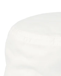 Girls Bow Frayed Denim Bucket Hat