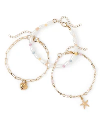 Girls Love Anklet 3-Pack