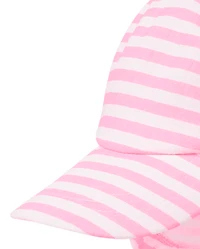 Baby Girls Striped Bow Sun Hat