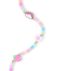 Girls Happy Face Beaded Sunglasses Chain