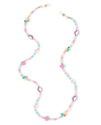 Girls Happy Face Beaded Sunglasses Chain