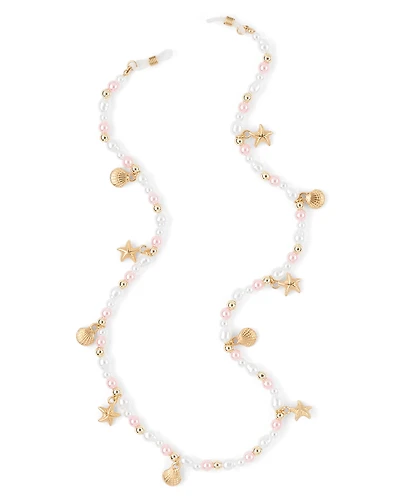 Girls Seashell Beaded Sunglasses Chain