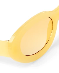 Girls Oval Sunglasses