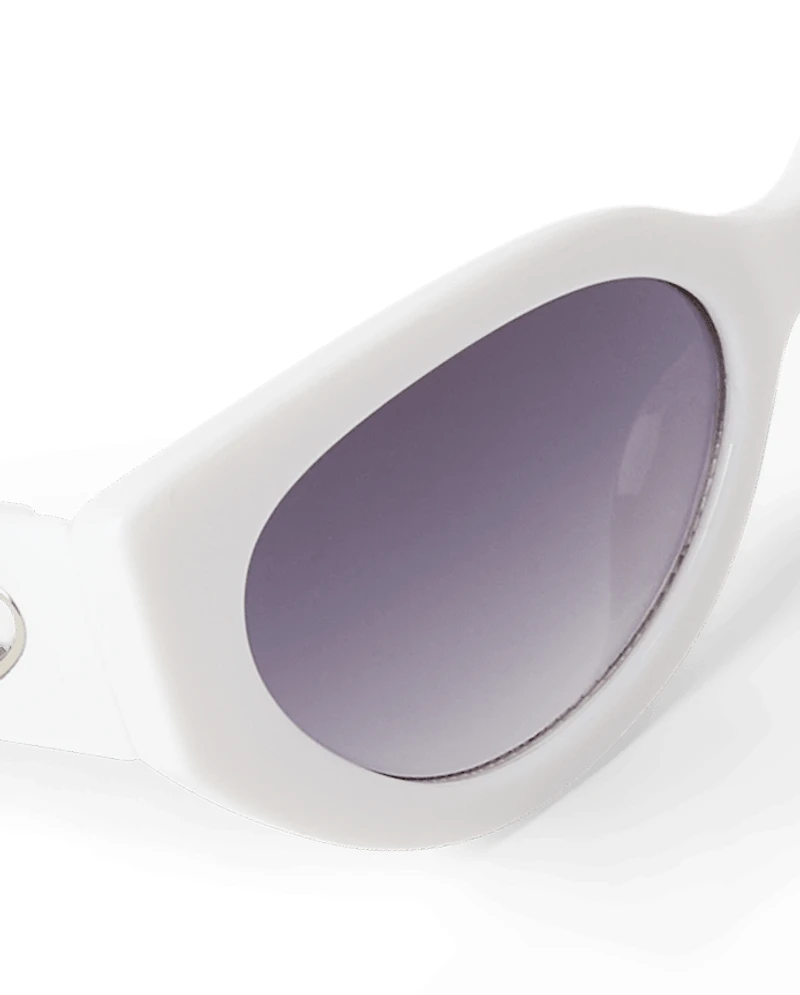 Girls Heart Cut Out Sunglasses