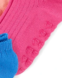 Lot de 10 chaussettes arc-en-ciel pour filles