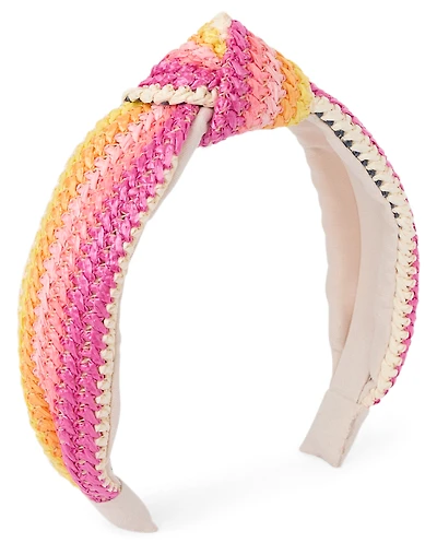 Girls Top Knot Headband