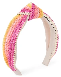 Girls Top Knot Headband