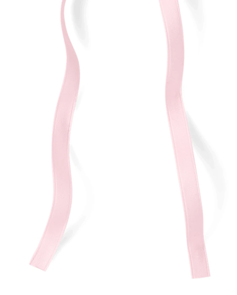 Girls Bow Satin Hair Scrunchie 4-Pack