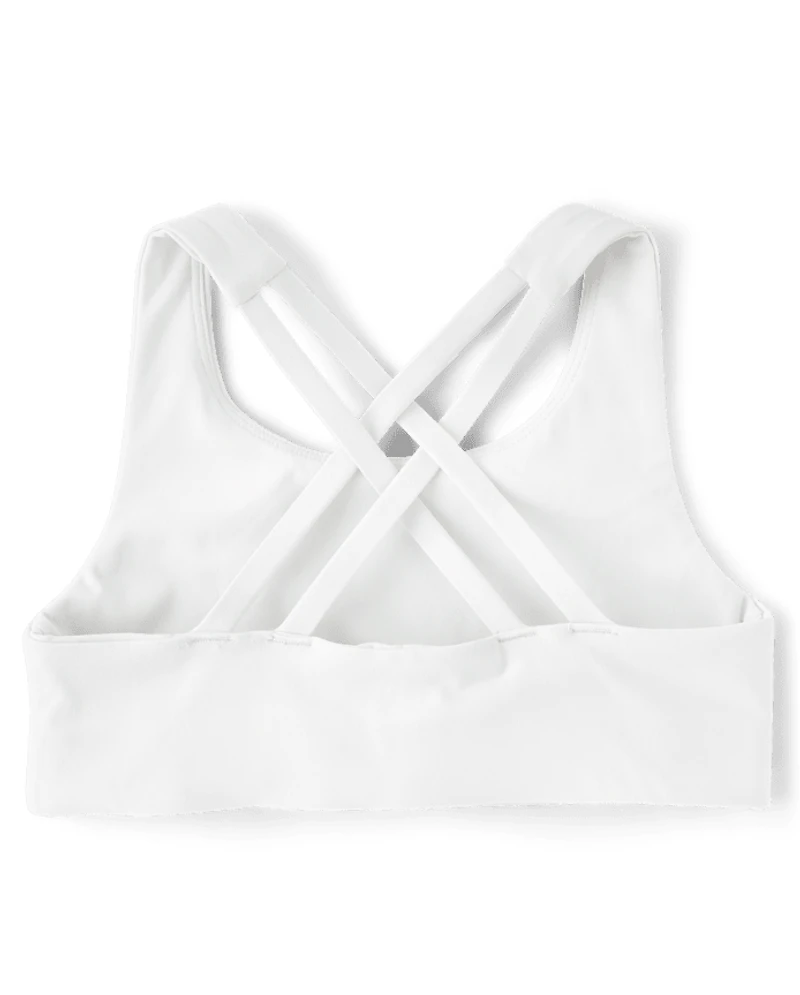 Girls Quick Dry Sports Bra 3-Pack