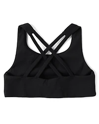 Girls Quick Dry Sports Bra 3-Pack