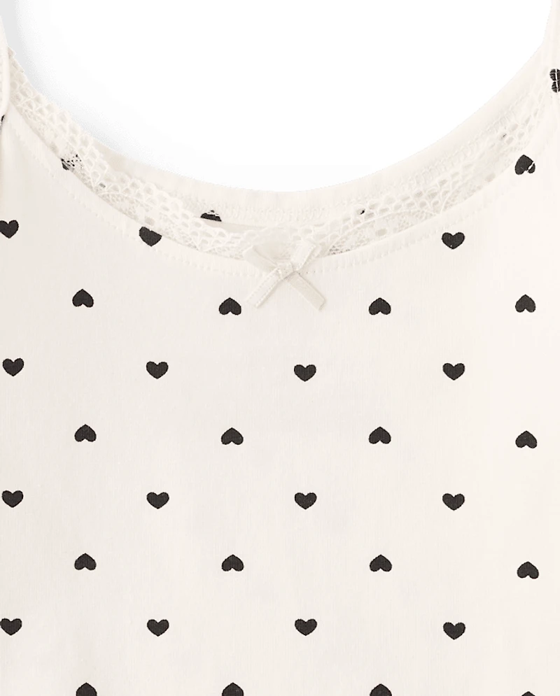 Girls Heart Cami 2-Pack