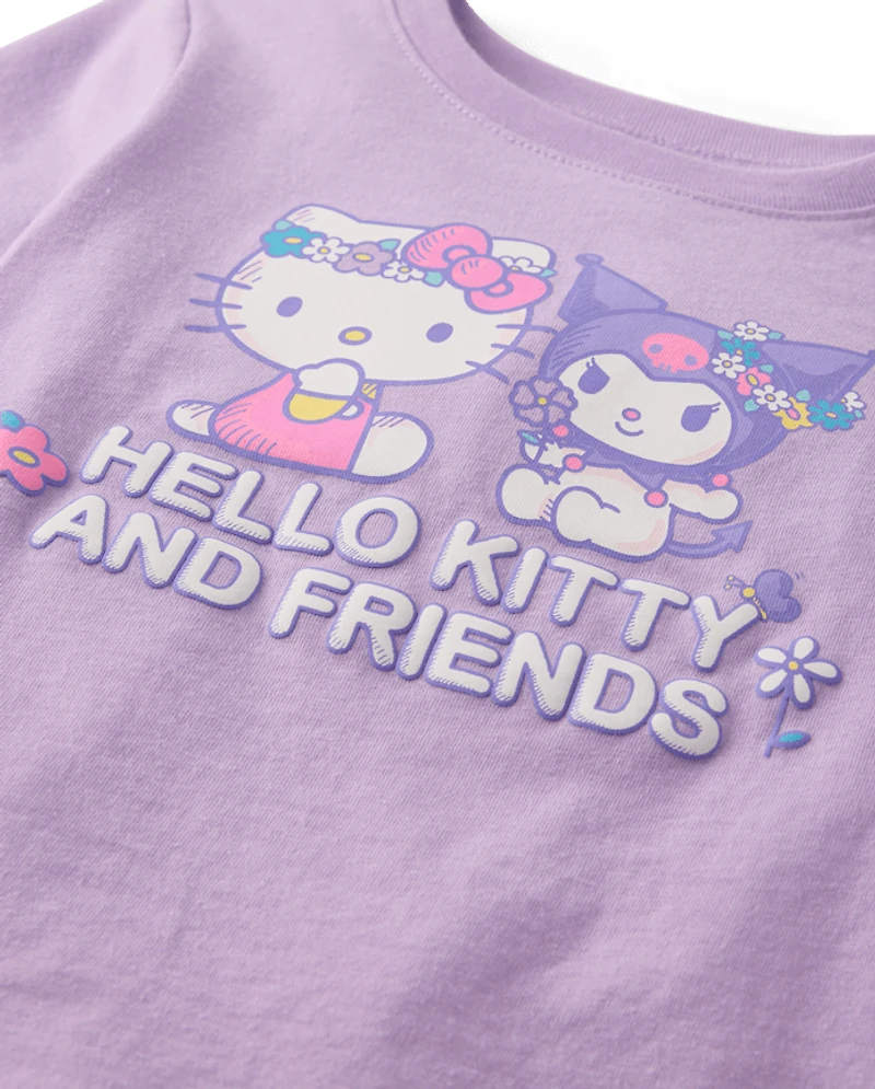 Toddler Girls Hello Kitty® And Friends Puff Print Graphic Tee