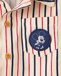 Toddler Boys Mickey Mouse™ Striped Americana 2-Piece Outfit Set