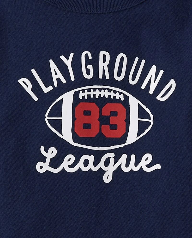 Baby And Toddler Boys Playground League Graphic Tee
