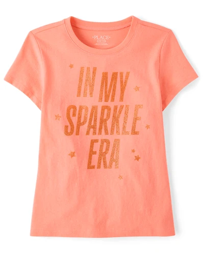 Girls Sparkle Era Graphic Tee