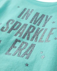 Baby And Toddler Girls Sparkle Era Graphic Tee
