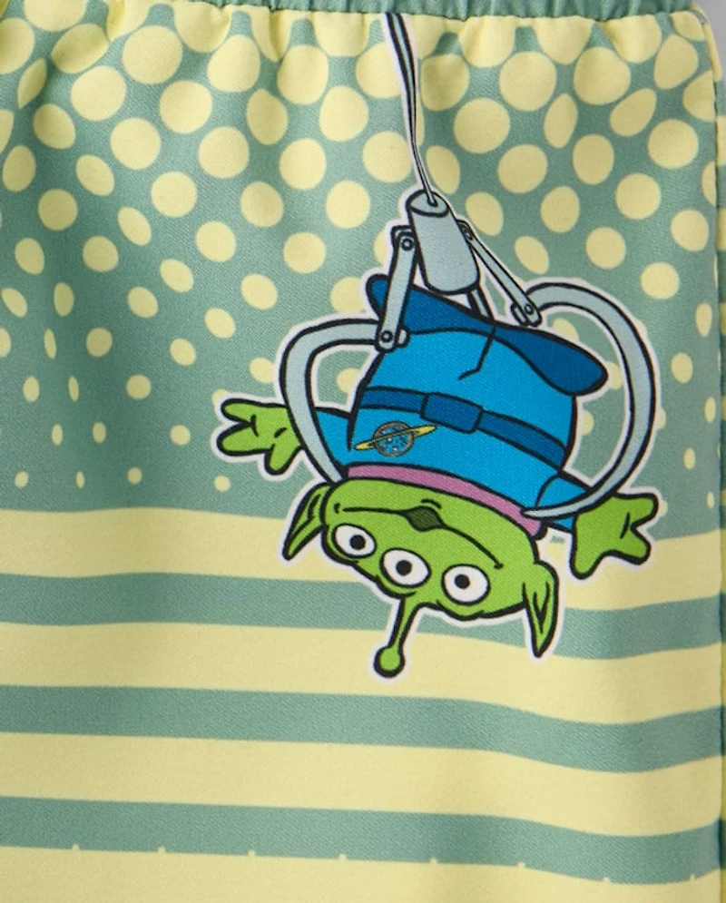 Toddler Boys Toy Story™ Rashguard Swimsuit