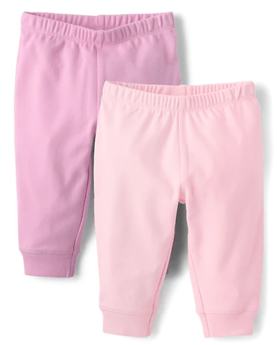 Baby Girls Pants 2-Pack