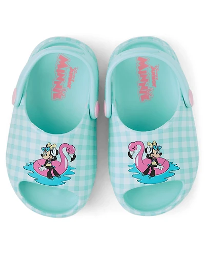 Toddler Girls Minnie Mouse™ Gingham Clogs