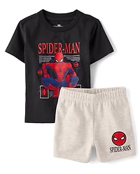 Toddler Boys Spider-Man™ 2-Piece Outfit Set