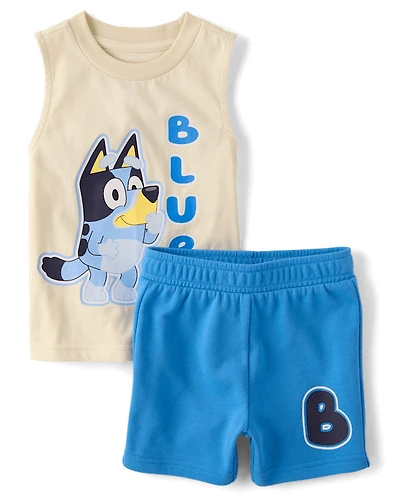 Toddler Boys Bluey™ 2-Piece Outfit Set