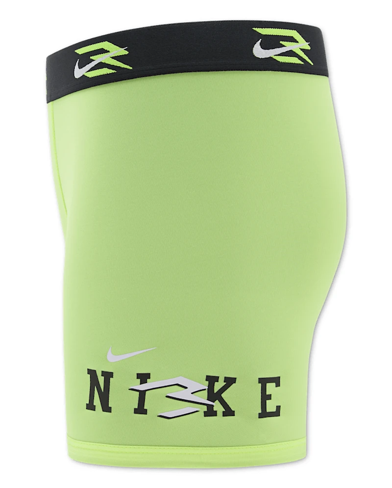 Boys Nike 3BRAND™ by Russell Wilson Print Dri-FIT Boxer Brief Underwear 3-Pack