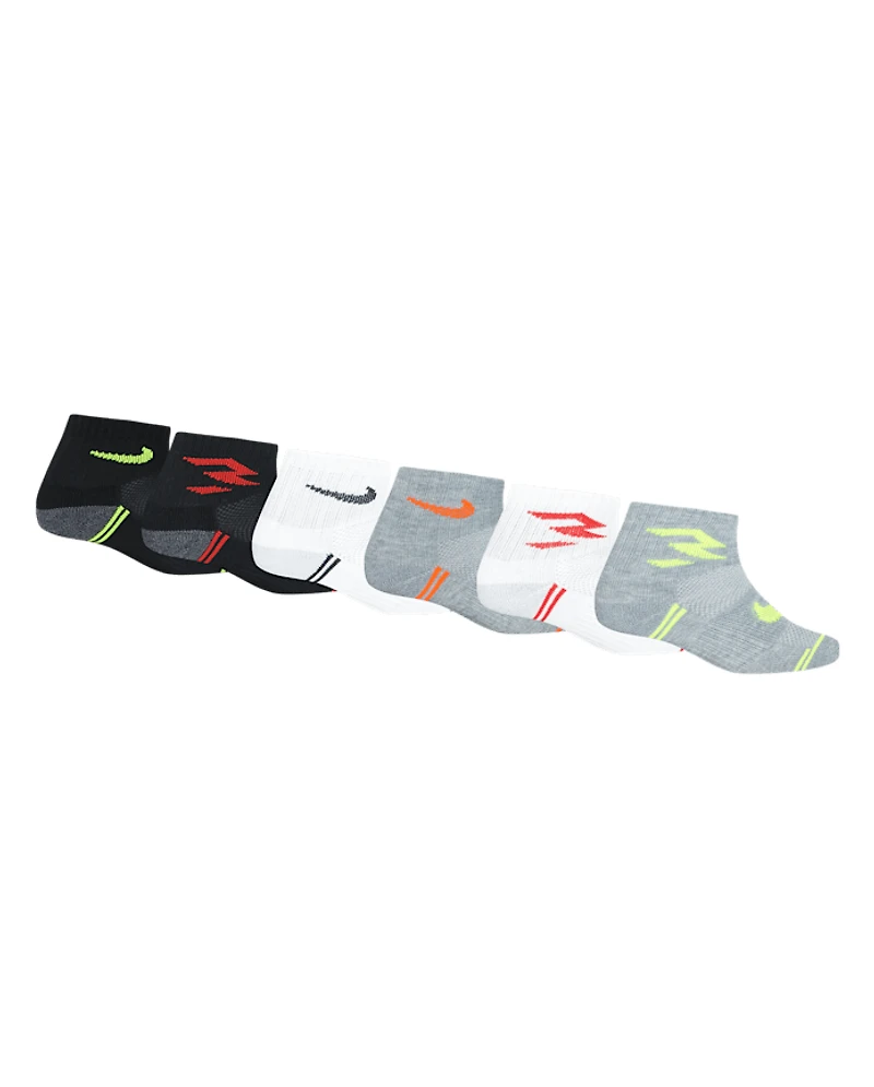 Boys Nike 3BRAND™ by Russell Wilson Ankle Socks 6-Pack