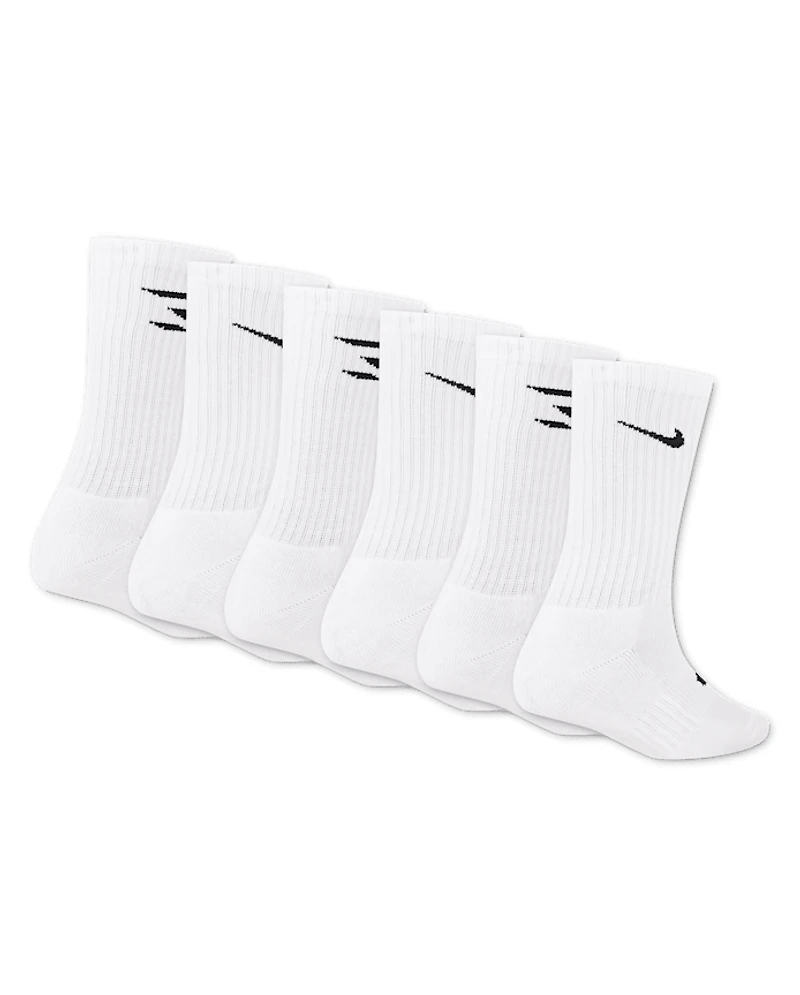 Kids Nike 3BRAND™ by Russell Wilson Dri-FIT Crew Socks 6-Pack