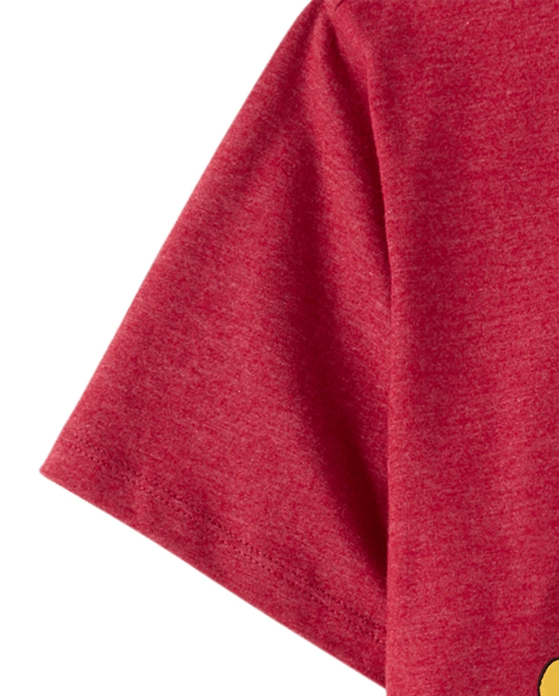 T-shirt graphique pour garçons sur le thème de la pizza