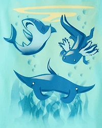 Boys Sea Creature Graphic Tee