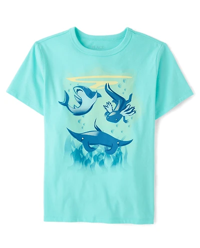 Boys Sea Creature Graphic Tee