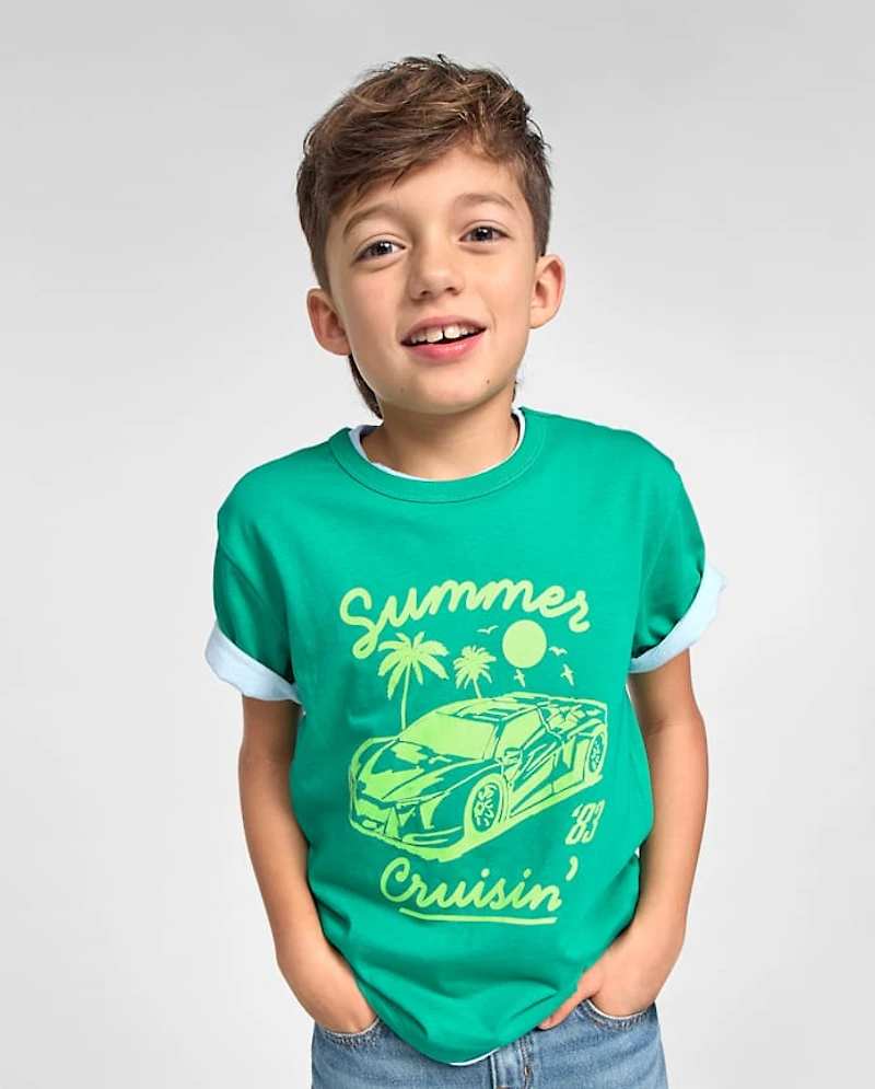Boys Summer Cruisin' Graphic Tee